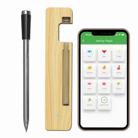 Acesidn Ad-x5 Bluetooth Meat Thermometer With App - 1 C Ipx7 Waterproof For Cooking/ Acesidn Ad-x5 Bluetooth Meat Thermometer With App - 1 C Ipx7 Waterproof For Cooking/