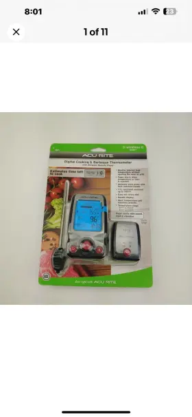 00289DI ACURITE Digital Cooking Barbeque Thermometer Wireless