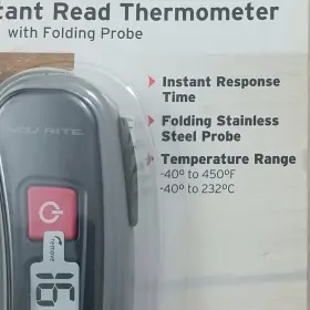 00665EA2 ACURITE Digital Thermometer Folding Probe Rite #3