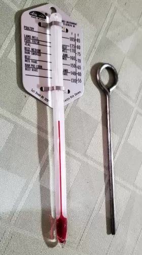00760 ACURITE Vintge Rite Roast Meat Thermometer Skewer #3