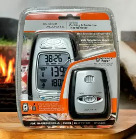 072397031684 ACURITE Wireless Cooking Bbq Thermometer Pager