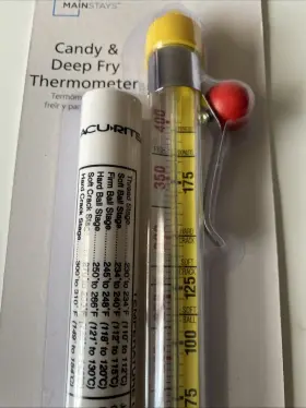 3108 ACURITE Fryer Turkey Poultry Candy Jam Kitchen Bbq Tube #2