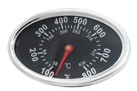 748323280357 ADVIACE Lid Thermometer Gas Grill Heat Indicator