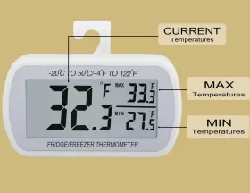922556666254 AEVETE Pack Waterproof Digital Refrigerator Lcd #3