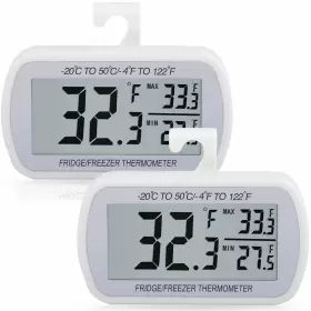 922556666254 AEVETE Pack Waterproof Digital Refrigerator Lcd