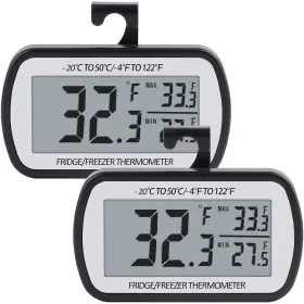 WDJ21 AEVETE Refrigerator Thermometer Digital Fridge Freezer