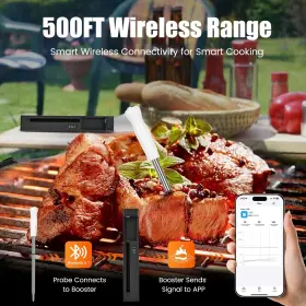 795276913245 AHSSZ Smart Wireless Meat Thermometer Bluetooth #2
