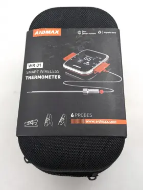 B08DFN447H AIDMAX Probes Smart Wireless Thermometer Lcd
