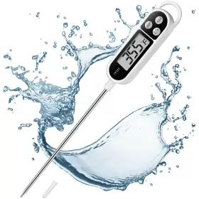 445015558536 AIKTRYEE Digital Meat Thermometer Kitchen Food