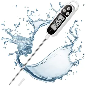 632202720273 AIKTRYEE Digital Meat Thermometer Kitchen Food