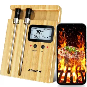 K1-US ALFABOT Wireless Meat Thermometer Probes Bluetooth Food