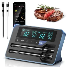 445001870833 ALFOLIVE Wireless Meat Thermometer Smart Digital