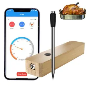 331818789544 ALOK Digital Wireless Bluetooth Meat Cooking Bbq