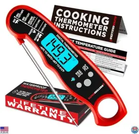 B00S93EQUK ALPHA GRILLERS Digital Meat Thermometer Cooking
