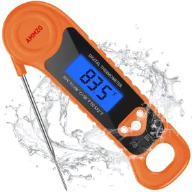 718893597094 AMMZO Digital Meat Thermometer Grilling Candy