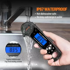 EK-01 AMMZO Digital Meat Thermometer Grilling Food Waterproof #2