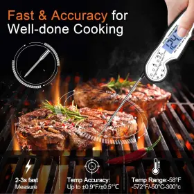445015256272 ANDAXIN Digital Meat Thermometer Grilling #2