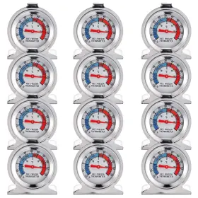 701798 AOJSUP Pack Steel Refrigerator Freezer Thermometer Th