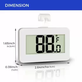 696229414607 AOVIOANDY Mini Refrigerator Fridge Thermometer #2