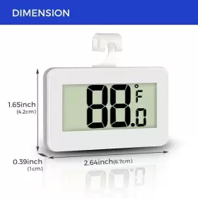 702865502124 AOVIOANDY Mini Refrigerator Fridge Thermometer #2
