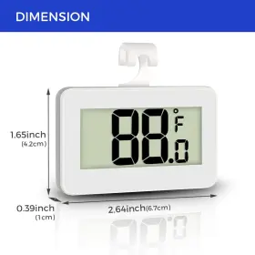 744759743213 AOVIOANDY Mini Refrigerator Fridge Thermometer #2