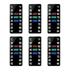53208 AQUANEAT Aquarium Thermometer Strips Fish Tank