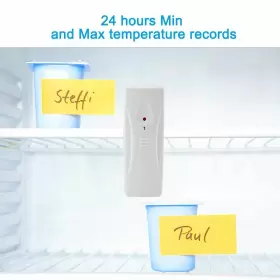 741870526756 ARAMOX Freezer Thermometer Alarm Digital Sen #3