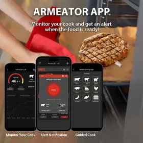 739608896554 ARMEATOR Meat Thermometer Grilling Cooking High #2
