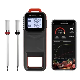 ARM01 ARMEATOR Dual Probe Wireless Meat Thermometer Grilling