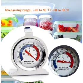 793610707956 AULUFFT Refrigerator Freezer Dial Thermometer #3
