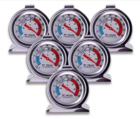 793610707963 AULUFFT Refrigerator Freezer Dial Thermometer
