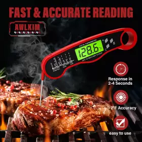 744110500318 AWLKIM Meat Thermometer Digital Food Cooking #2