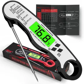 MT-02 AWLKIM Meat Thermometer Backlight Waterproof Digital