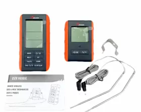 BBQD365 BBQ DRAGON Probe Wireless Meat Thermometer