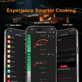 758510632784 BBQHERO Wireless Meat Thermometer Bluetooth Food #3