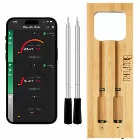 758510632784 BBQHERO Wireless Meat Thermometer Bluetooth Food