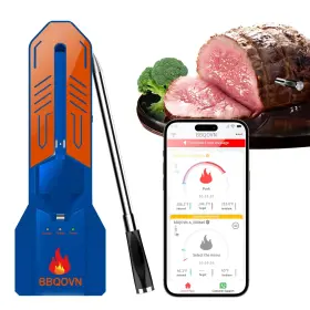 614141596225 BBQOVN Wifi Bluetooth Wireless Meat Thermometer