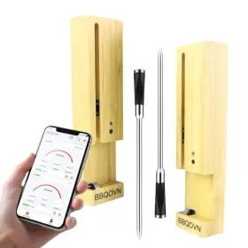 768771937665 BBQOVN Smart Wireless Meat Thermometer Wire