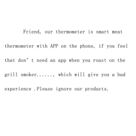 768771938389 BBQOVN Smart Wireless Meat Thermometer Wire #2