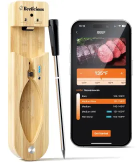 FM211-7 BEELICIOUS PRO Wireless Meat Thermometer Bluetooth