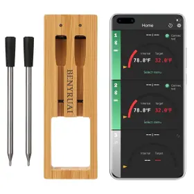 824381718558 BENYRUAI Smart Meat Thermometer Wireless Feet