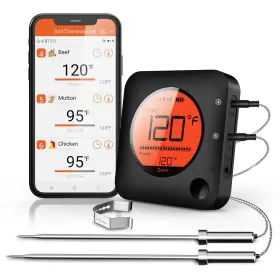 BF-5 BFOUR Meat Thermometer Wireless Bluetooth Lcd Digital