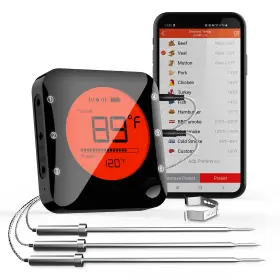 BF-5 BFOUR Bluetooth Meat Thermometer Wireless Grill Probes