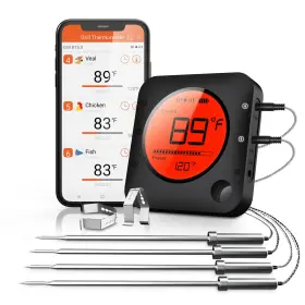 BF-5 BFOUR Wireless Grill Thermometer Bluetooth Meat Digital