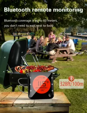 782931488279 BFOUR Bluetooth Meat Thermometer Wireless Grill #2