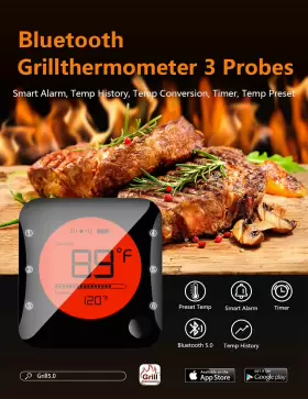782931488279 BFOUR Bluetooth Meat Thermometer Wireless Grill #3