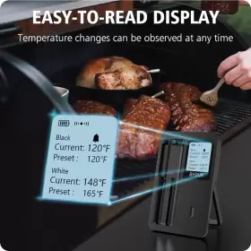 BF-40 BFOUR Meat Wireless Bluetooth Steel Digital Thermometer #3