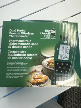 116383 BIG GREEN EGG Dual Probe Remote Wireless Thermometer