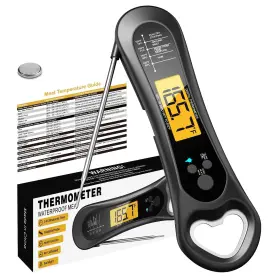 12-D2-3 BIISON Meat Thermometer Digital Grill Cooking