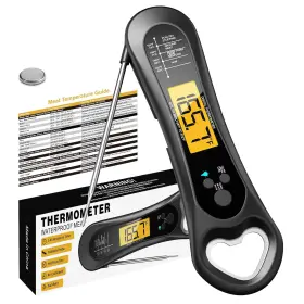 313091197192 BIISON Meat Thermometer Digital Grill Cooking